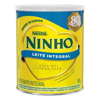 Leite PĂł Integral Ninho Forti+ Lata 380g Leite PĂł Integral Ninho Forti+ Lata 380g
