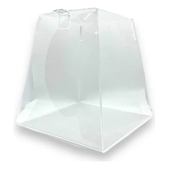 Urna Acrílico Transparente Piramide 20x20x12cm 