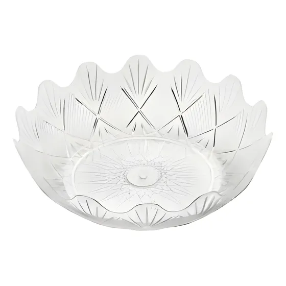 12 Bowl Cristal Plastico 2000cc 4185 Io