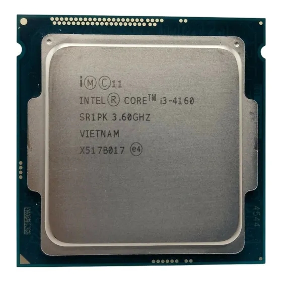 Procesador Intel 4ta I3-4160 3.60ghz Lga 1150 Socket H3 Cpu