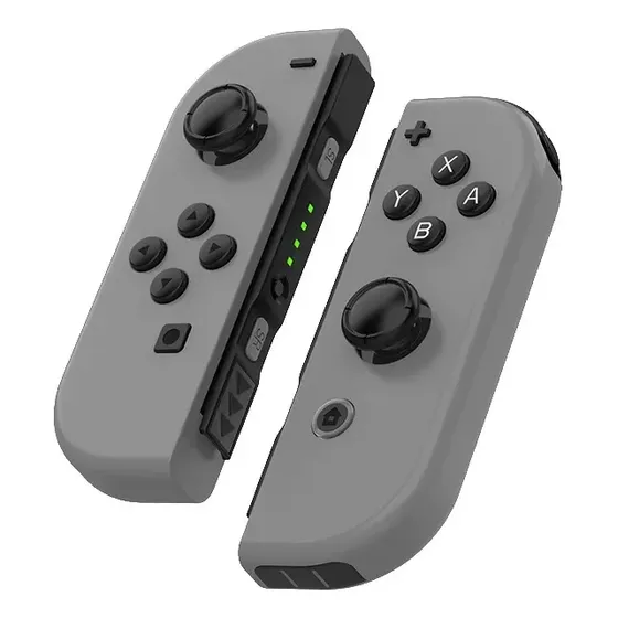 Pair Of Wireless Controllers Compatible With Switch1 Gray Cinza