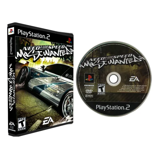 Jogo Need For Speed Most Wanted Playstation 2 Ps2 Fat Slim
