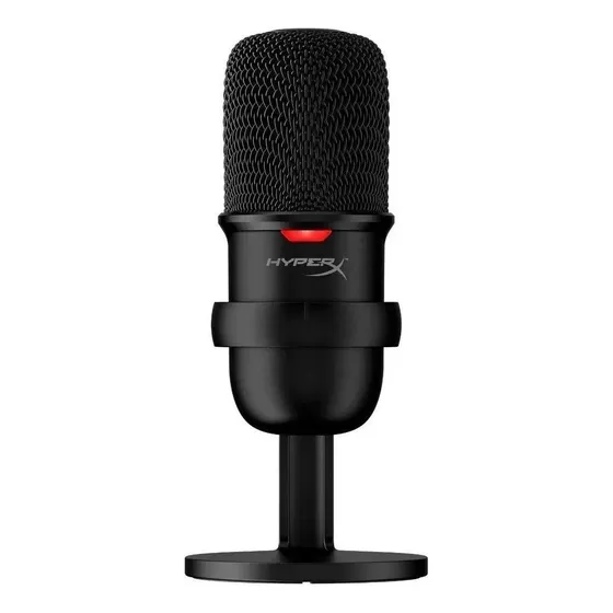 Micrófono HyperX BLX SoloCast Condensador Cardioide color negro