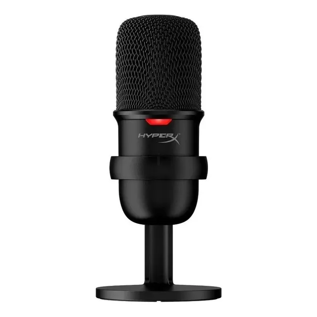 Micrófono HyperX BLX SoloCast Condensador Cardioide color negro