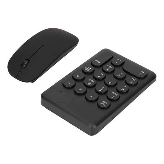 Teclado Numérico Sem Fio Teclado Numérico Portátil Fino Usb 