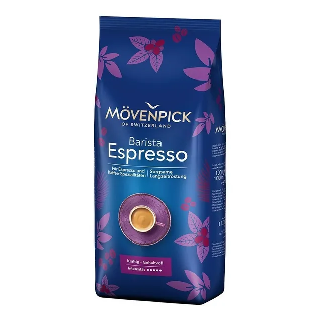 Café en en grano Movenpick Grano entero Tostado en bolsa sin TACC 1 kg