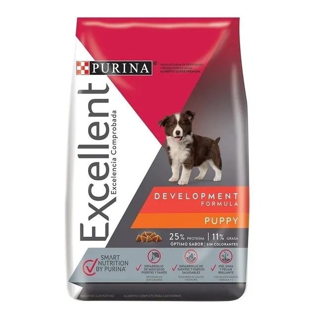 Alimento Excellent Development Formula para perros cachorro todos los tamaños sabor mix de 20 kg