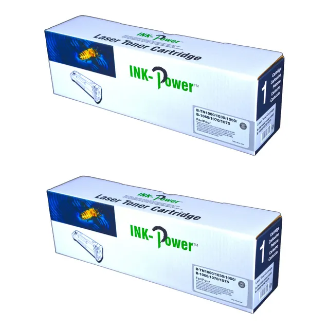 2 Toner Tn1060 Ink-power Para Brother Hl1202 1212w 1112 1512