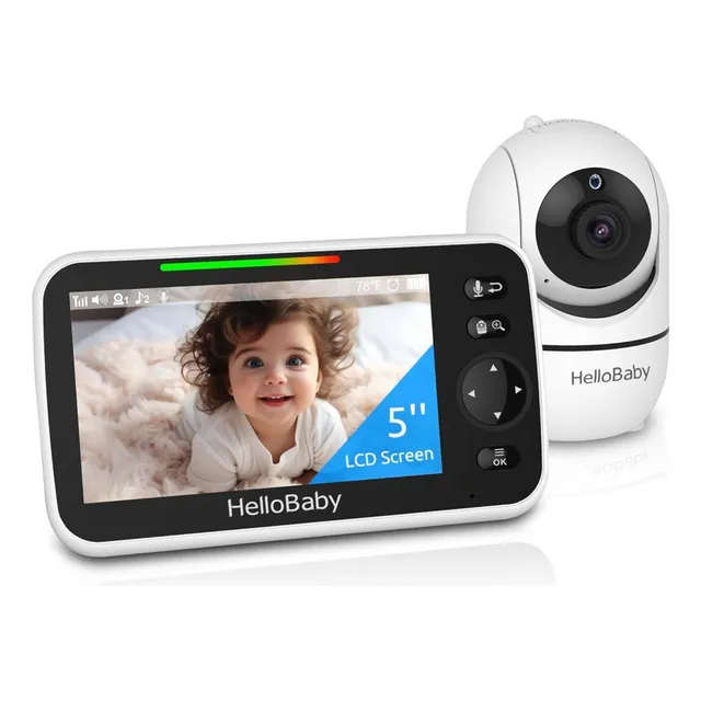 Vtech Monitor Video Bebé 1000p Visión Nocturna 2 Vías Temper