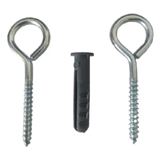 Parafuso Gancho Pitão Para Bucha 8mm Pacote (50 Peças)