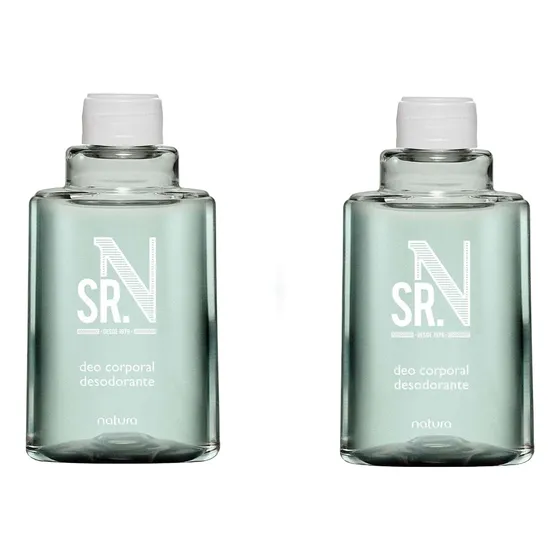 Refil Desodorante  Deo Corporal Natura 100ml Cada  Kit 2