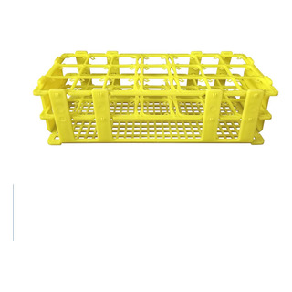 Gradilla Autoclavable Para Tubos Cónicos 21 Lugares De 25mm Gradilla Autoclavable Para Tubos Cónicos 21 Lugares De 25mm