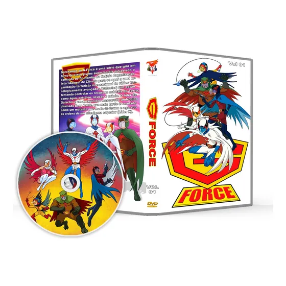 G-force Defensores Do Espaço ( Gatchaman 1972 ) Completo