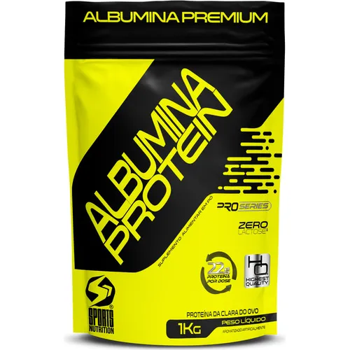 Albumina Pure Protein 1kg Sabor: Baunilha - Fórmula Exclusiva Com Alto Teor Proteíco E 22g De Proteína Por Dose