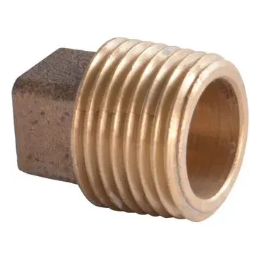 Tapa Tornillo Bronce He 1/2  Pack 2 Unidades