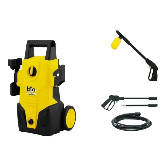 Hidrolavadora Bta 1400w Lanza Manguera Auto Stop Jabonera 