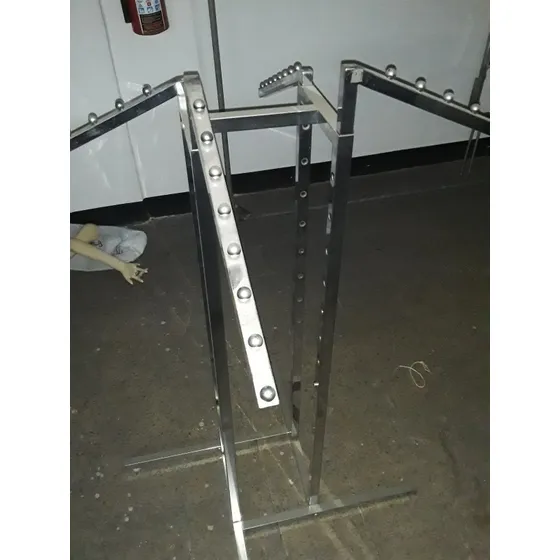 Percheros Rack Mueble Cromado
