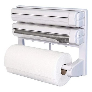 Dispensador 3 En 1 Cocina Papel Aluminio Servitoalla Playo Dispensador 3 En 1 Cocina Papel Aluminio Servitoalla Playo