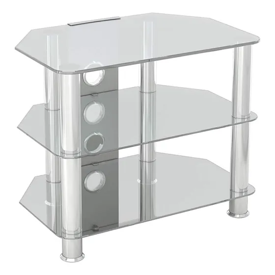 Soporte Para Televisor Esquina 32.0 in Gestion Cabl Cristal