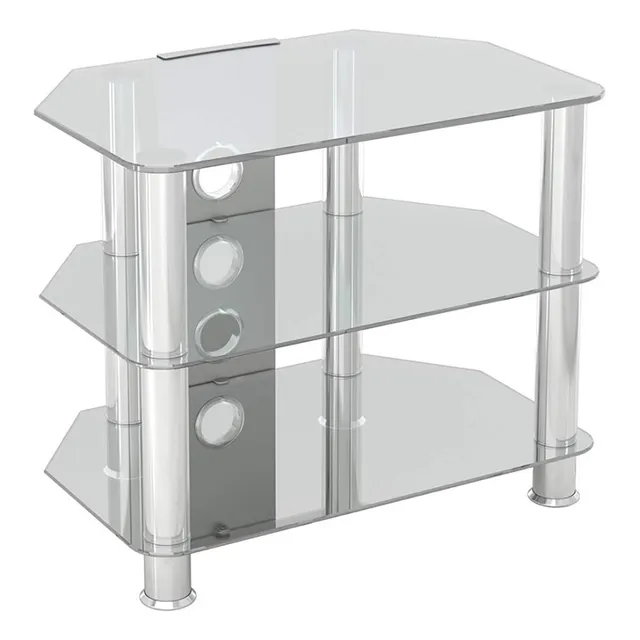 Soporte Para Televisor Esquina 32.0 in Gestion Cabl Cristal
