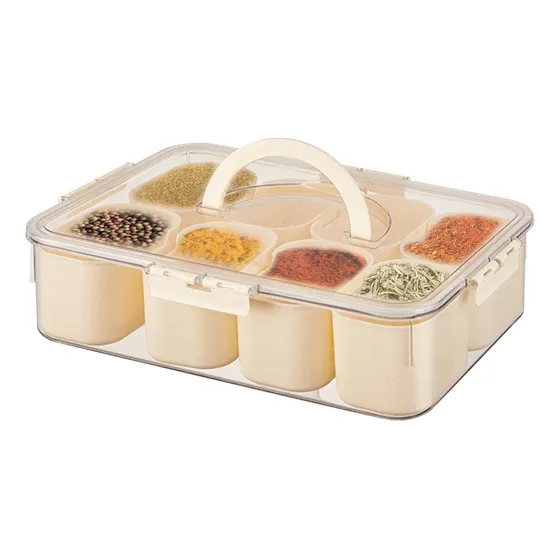 Genérico Recipientes Para Toppings Con Tapas
