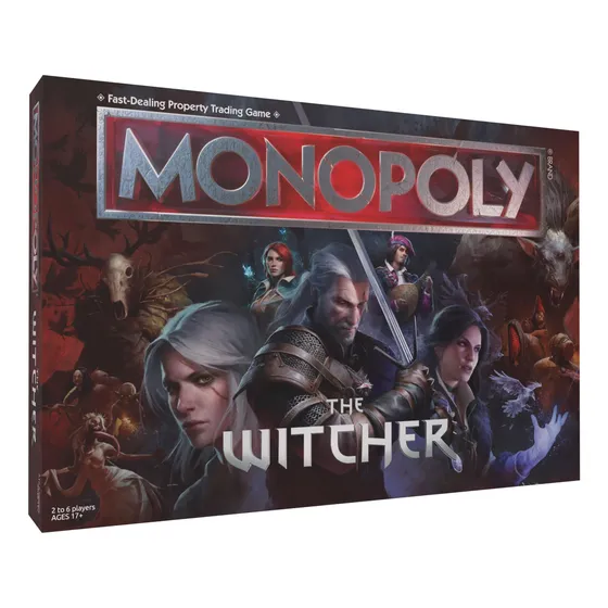 Juego De Mesa Monopoly The Witcher Con Licencia Oficial
