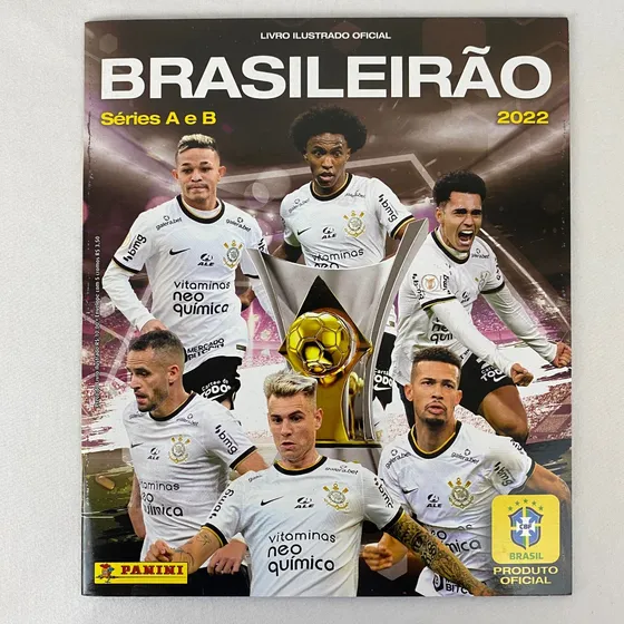 Álbum Brasileirão 2022 Edição Especial Corinthians (vazio)