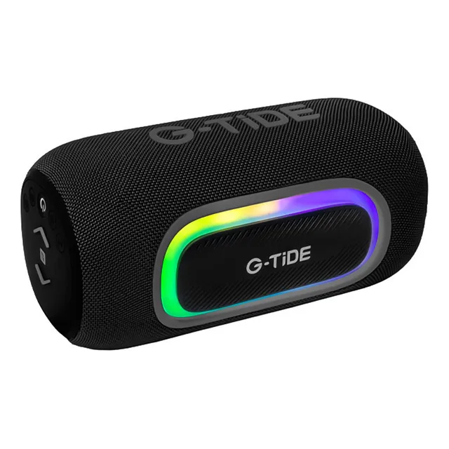 Bocina G-Tide SV80 SV80 con bluetooth waterproof negra 127V