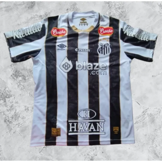 Nueva Franela 2025 Del Santos De Brasil Dorsal Neymar # 10.