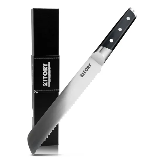Kitory Cuchillo De Pan - 8  Cuchillo De Filo Dentado - Ac...