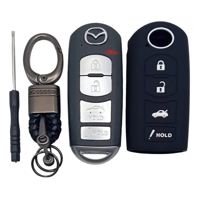 Funda Llave Inteligencia Mazda 3 Mazda 6 Cx3 Cx5 Cx7 Llavero