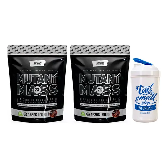 Mutant Mass 2 X 1,5kg + Smart Shaker-star Nutrition