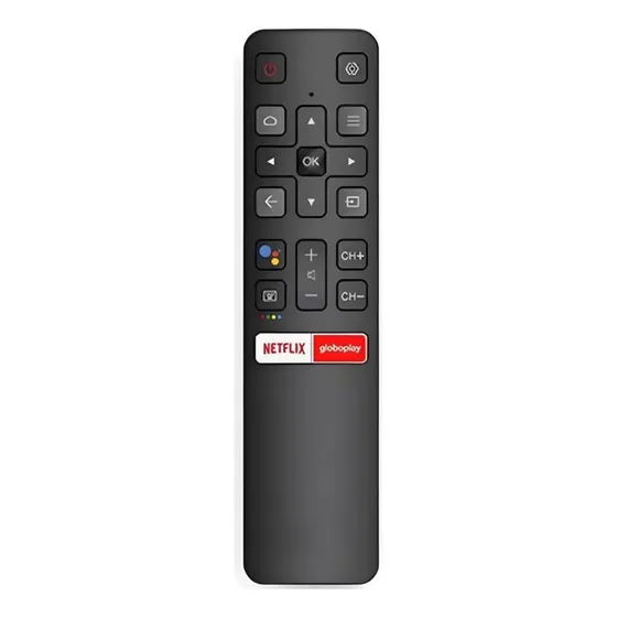 Controle Remoto Compatível Com Tcl Semp Smart Tv Universal
