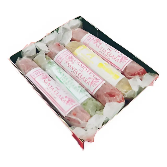 Camotes Poblanos 10pz - Dulce Típico De Puebla Med. 370gr Dr