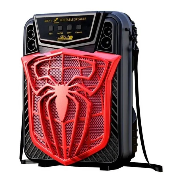 Parlante Portátil 6.5  Con Bluetooth Y Luz Led