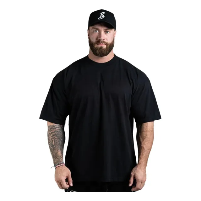 Camiseta Oversized Para Treino E Casual 100% Algodão Premium