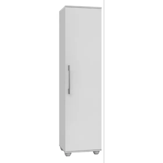 Armário Organizador Multiuso Sofia 1 Porta 4 Prateleiras Web Home Móveis