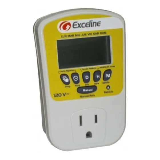 Programador Horario 15amp 0.5hp 1000w 120v Gtc-e120h