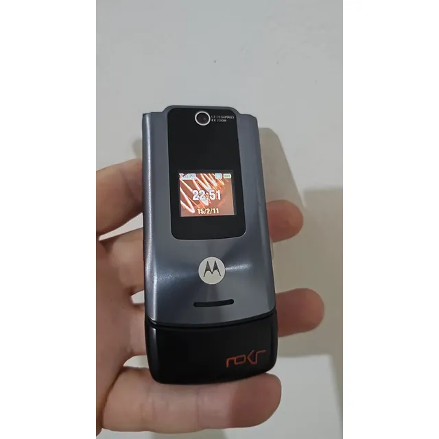 Celular Motorola W5 Rock Cor Black/orange
