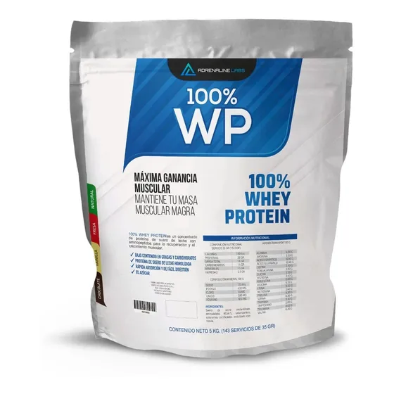 100% Whey Protein Adrenaline Labs 3k Proteina Concentrada