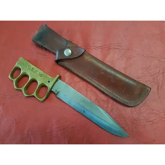 Exelente Cuchillo Trinchera 1° Guerra Mundial P Y P Sable