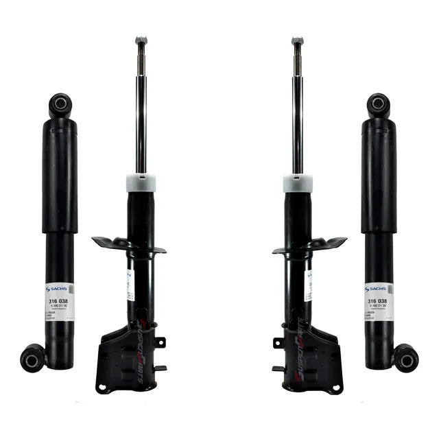 Kit X4 Amortiguadores Sachs P/ Fiat Strada Working 04+