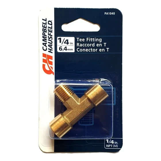 Tee Conector T Adaptador De Aire 1/4 (6.4mm)