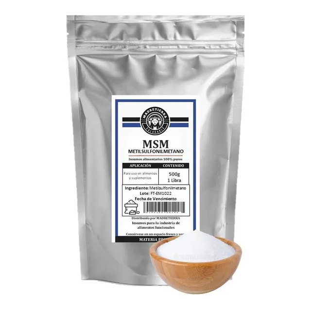 Msm - Metilsulfonilmetano X500g En Polvo