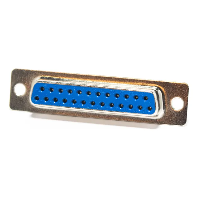 Conector Db25 Hembra 25 Contactos Para Cable