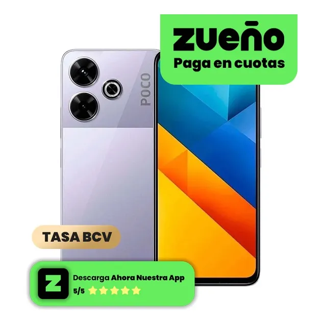 Xiaomi Poco M6 4/128gb Paga En Cuotas Con Zueño-tienda