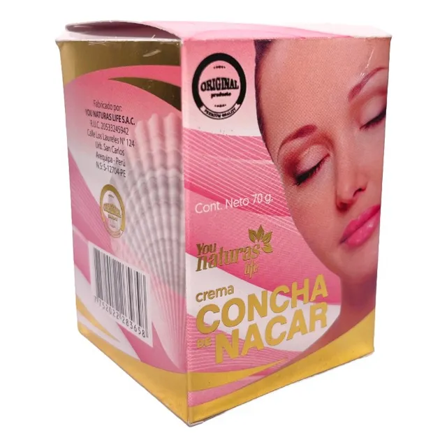 Concha De Nacar Crema Ins Natur 70 Grs