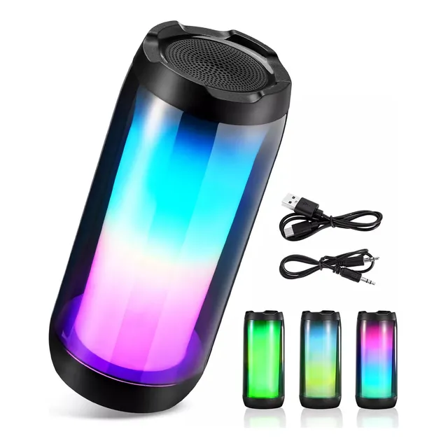 Led Altavoz Bluetooth Portátil Inalámbrico Hd Sonido Estéreo
