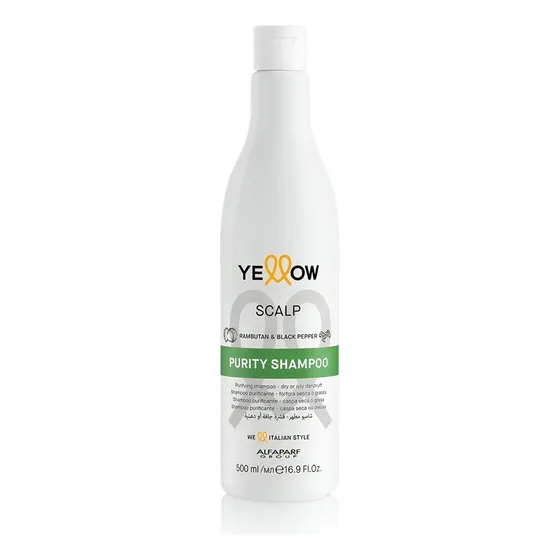 Shampoo Anti Caspa Yellow Scalp Purity Vegano 500ml