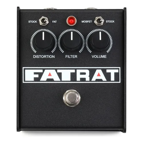 Pedal De Distorção Proco Turbo Rat 100% Caminho De Sinal Ana